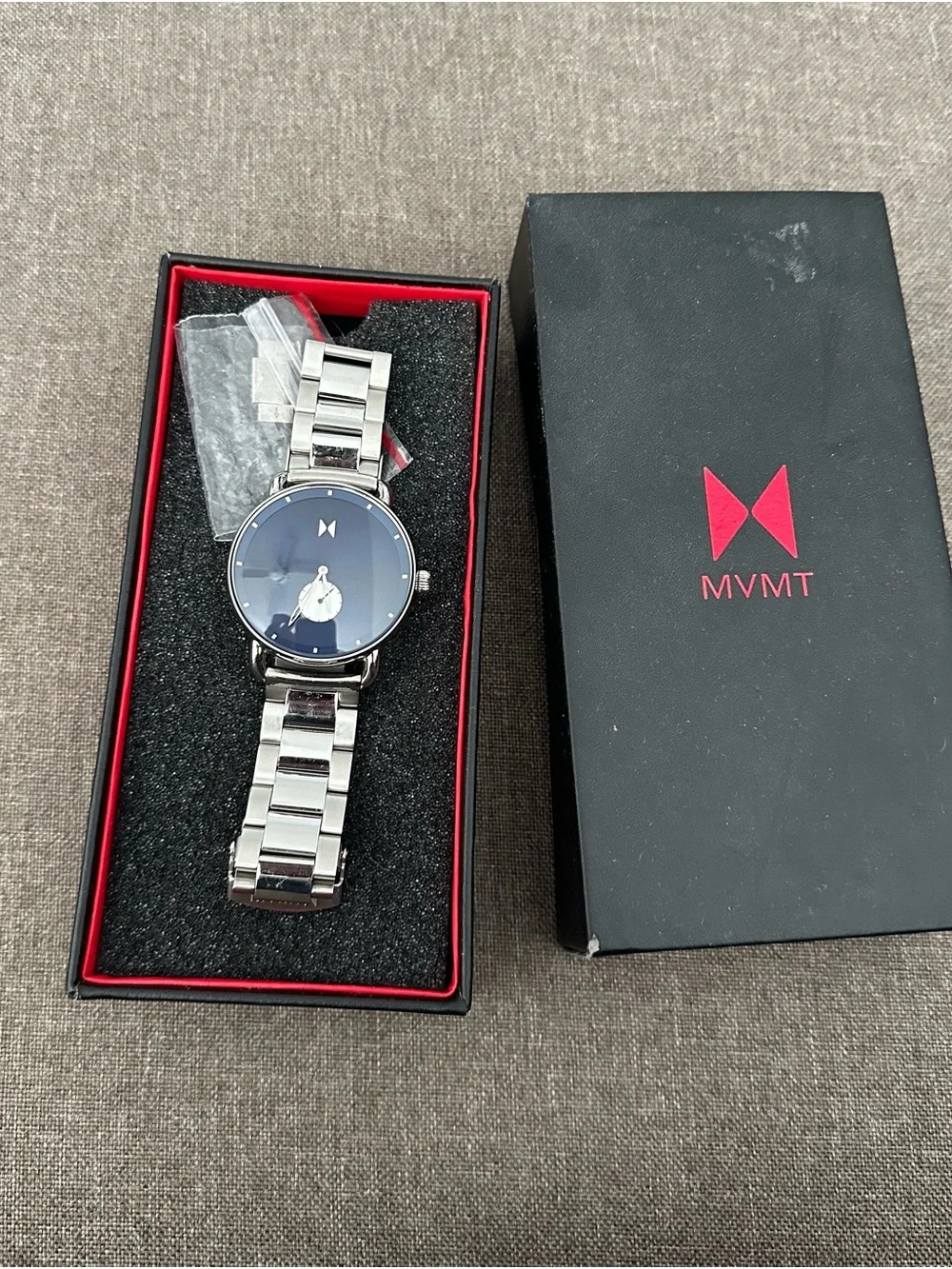 MVMT Watch Navy/ Stainless Steel Revolver